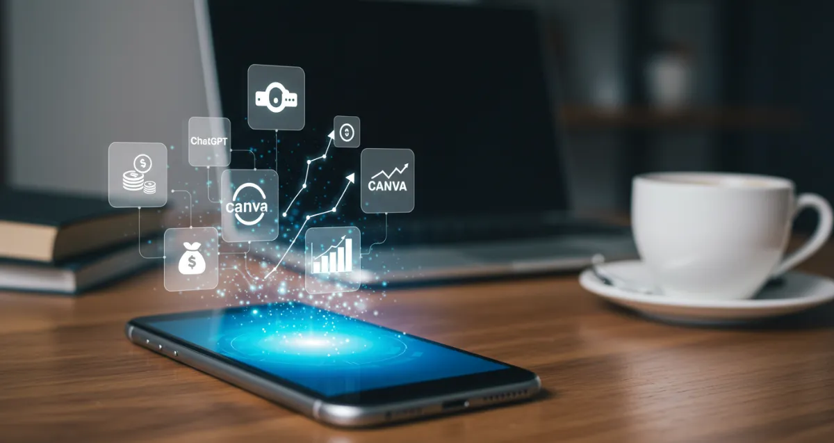 Ganhe Dinheiro com IA pelo Celular: 5 Métodos Simples para Iniciantes